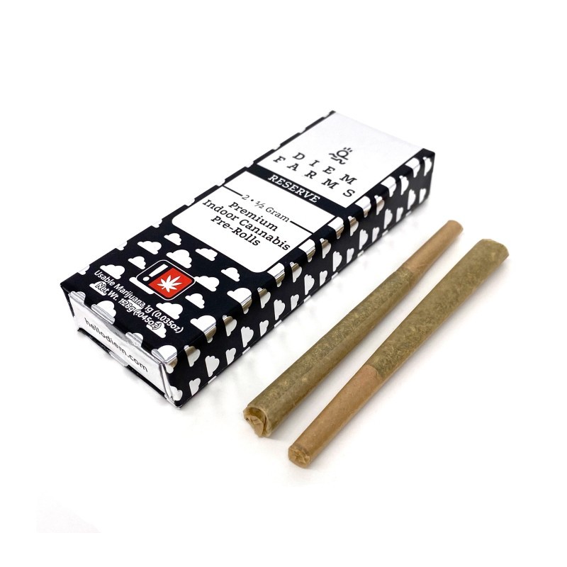Vanilla Frosting Premium Pre-Roll | 2-Pack 1/2g ea. | Diem Farms Reserve